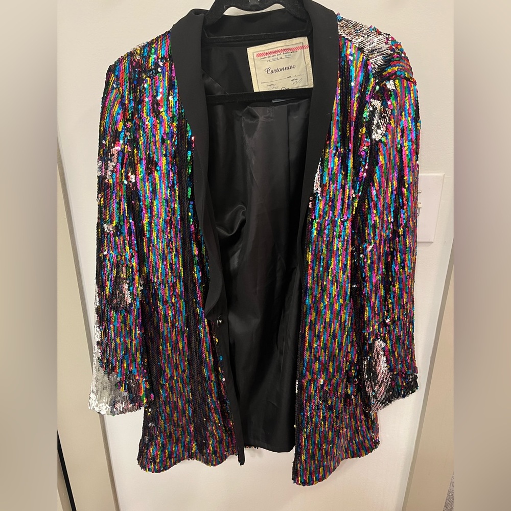 Sequin blazer